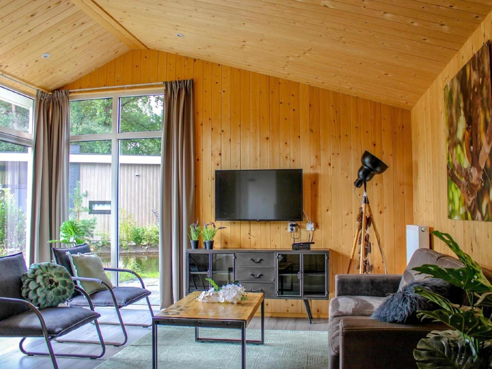 Comfortable Chalet With Combination Microwave Near The Veluwe Хундерло Экстерьер фото